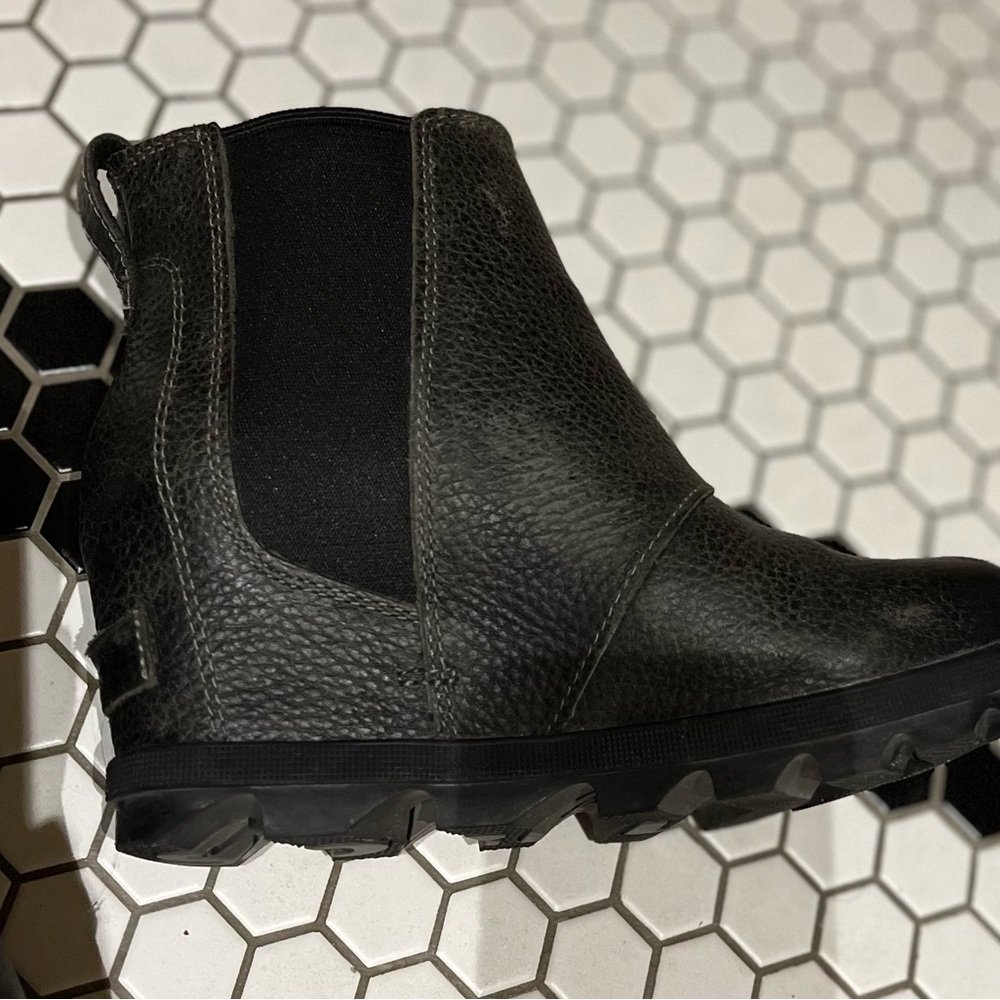 Sorel ankle wedge boots